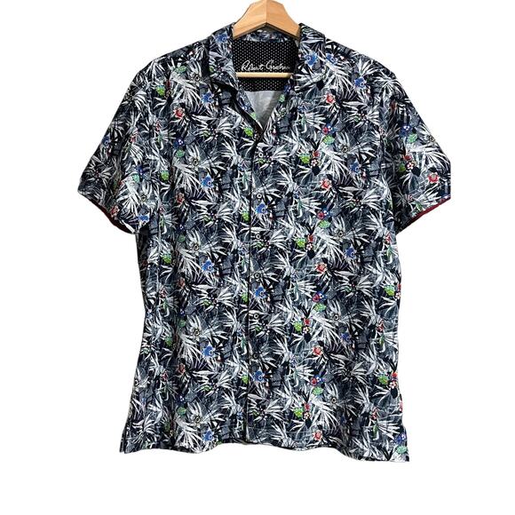 Robert Graham Floral Button Down Medium - Picture 1 of 7